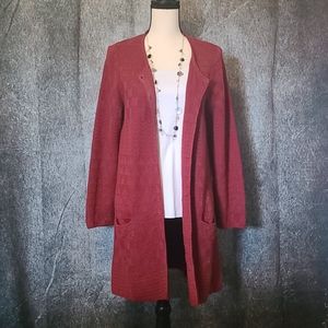 Long Button Up Sweater